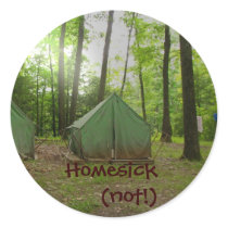 Going Camping 2010 Round Sticker