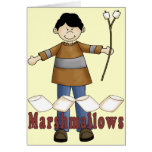 Going Camping Boy Greeting Cards