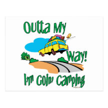 Going Camping Postcard