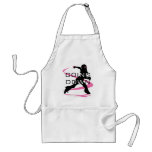 Going Down Pink Catcher Softball Apron