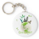 Going for Green! keychains