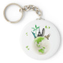 Going for Green! keychains