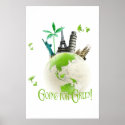 Going for Green! Poster posters