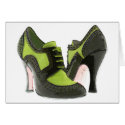 Going Green Heels cards