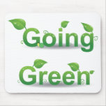 Going Green Leaves Mousepad