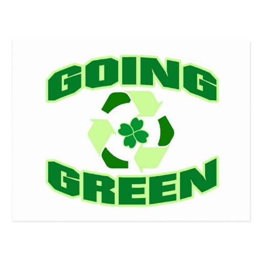 Going Green Postcards