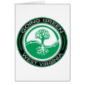 Going Green Tree West Virginia cards