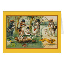 Going Hunting Greeting Card