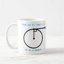 Going of on a Tangent Mug