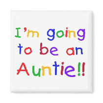 Going to be an Auntie Primary Colours