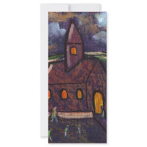 Going to chapel rack card template