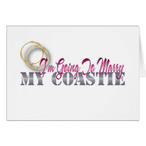 Going To Marry My Coastie Cards