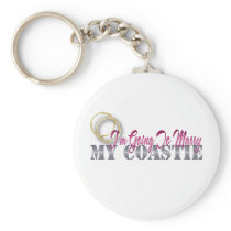 Going To Marry My Coastie Keychain