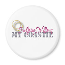 Going To Marry My Coastie Refrigerator Magnets