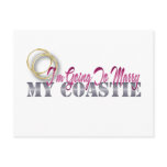 Going To Marry My Coastie Post Card