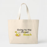 Going To The Beach (Pail) Tote Bags