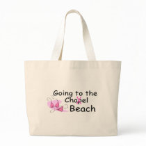 Going To The Chapel Beach (Swimsuit) Canvas Bags