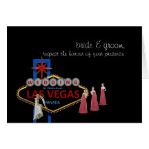 Going to the Chapel Las Vegas Wedding Card