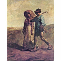 Going To Work By Millet  (Best Quality) Acrylic Cut Outs