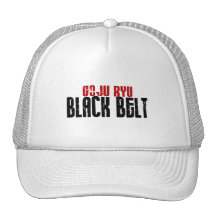 Goju Ryu Black Belt Hats