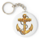 Gold Anchor keychains