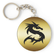 GOLD AND BLACK DRAGON