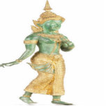 Gold and Jade figurene, photo sculpture photo sculptures