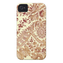 Gold And Red Lace