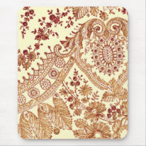 Gold And Red Lace