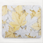 Gold and Silver Leaf Mousepad