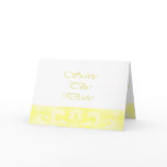 Gold and White Save the Date cards
