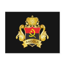 Gold Angola Post Card