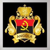 Gold Angola Poster
