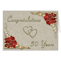 gold anniversary1 card