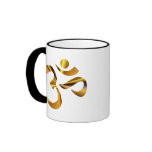Gold Aum Coffee Mug