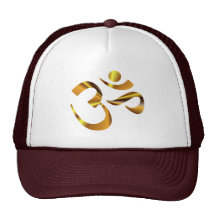 Gold Aum Hat