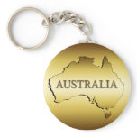 GOLD AUSTRALIA keychains