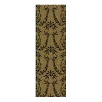 Gold Baroque Pattern Bookmark Business Cards