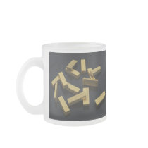 Gold bars in bulk on a black background coffee mug