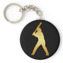 GOLD BASEBALL PLAYER