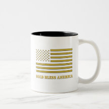 Gold Bless America™ Mug