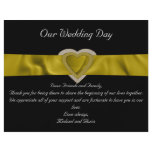 Gold Bling Hearts flyers