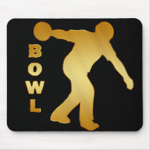 GOLD BOWLER MOUSEPADS