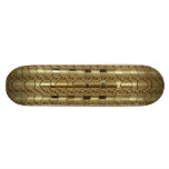 Gold Braid Jewellery Art Skateboard