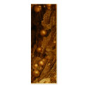 Gold branches gift tag business cards