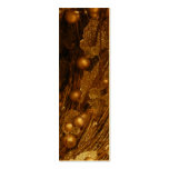 Gold branches gift tag business cards