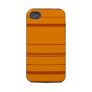 Gold, Brown Retro Patterns Striped - iphone case Iphone 4 Tough Cases