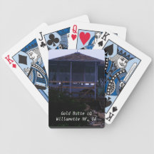 Gold Butte LO Willamette NF OR Bicycle Card Deck