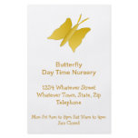 Gold Butterfly Flyer