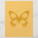 Gold Butterfly Personalised Flyer